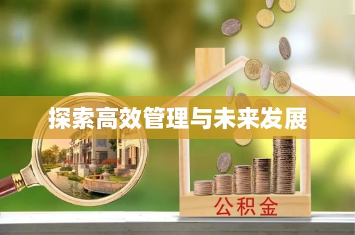 汾西探索高效管理与未来发展