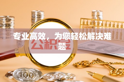 汾西专业高效，为您轻松解决难题